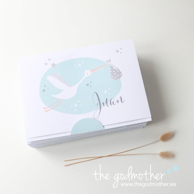 tarjetón foto detalle bautizo