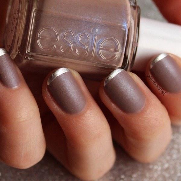 manicura tipo francesa