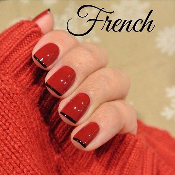 manicura francesa