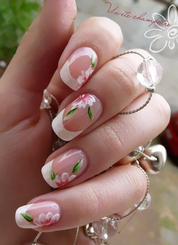 french nail art