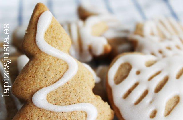 detalle de las galletas de jengibre