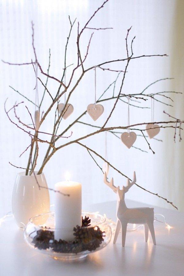 Decorar una Nordic Christmas Ramas