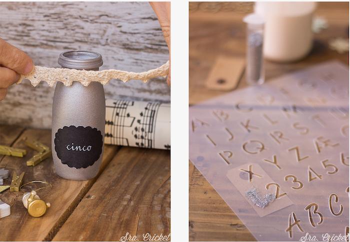 manualidad navideña calendario adviento