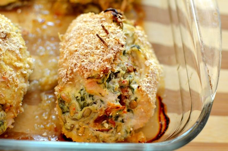 Pollo Apanado Relleno