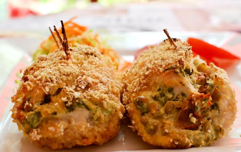 Pollo “Apanado” Relleno