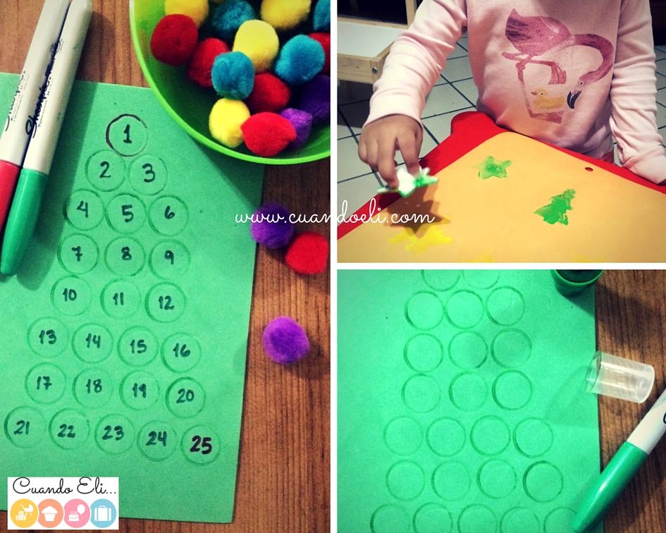 Cómo Hacer un Sencillo Calendario de Adviento 3