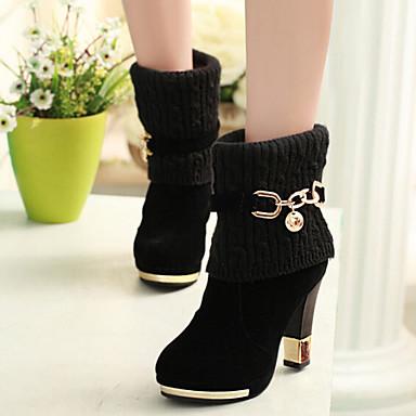 Botas de tacón negras