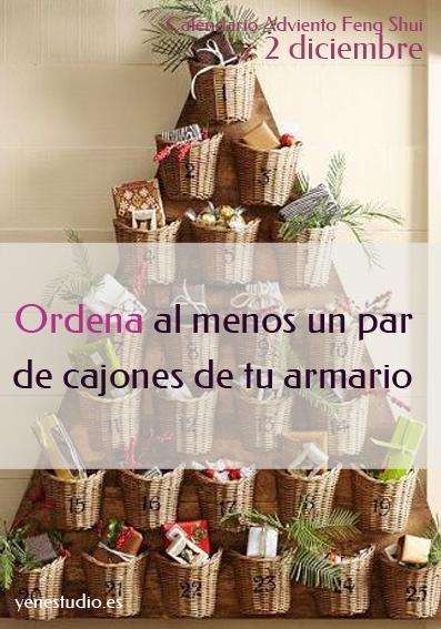 Feng Shui Ordena al menos dos cajones de tu armario 2 diciembre