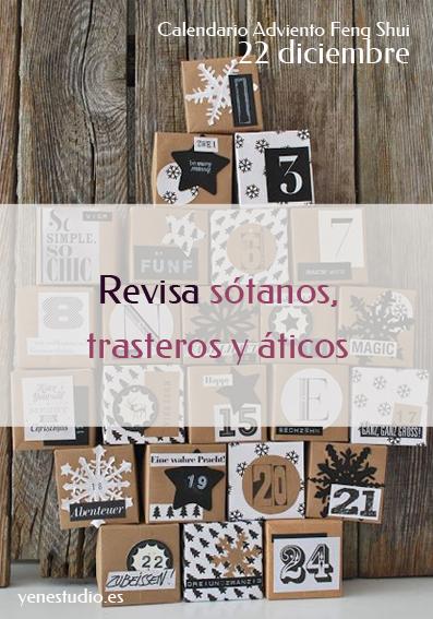Feng Shui revisa sótanos, trasteros y áticos 22 diciembre