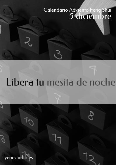 Feng Shui libera tu mesita de noche 5 diciembre