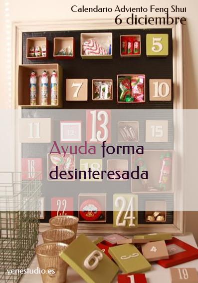 Feng Shui ayuda de forma desinteresada 6 diciembre