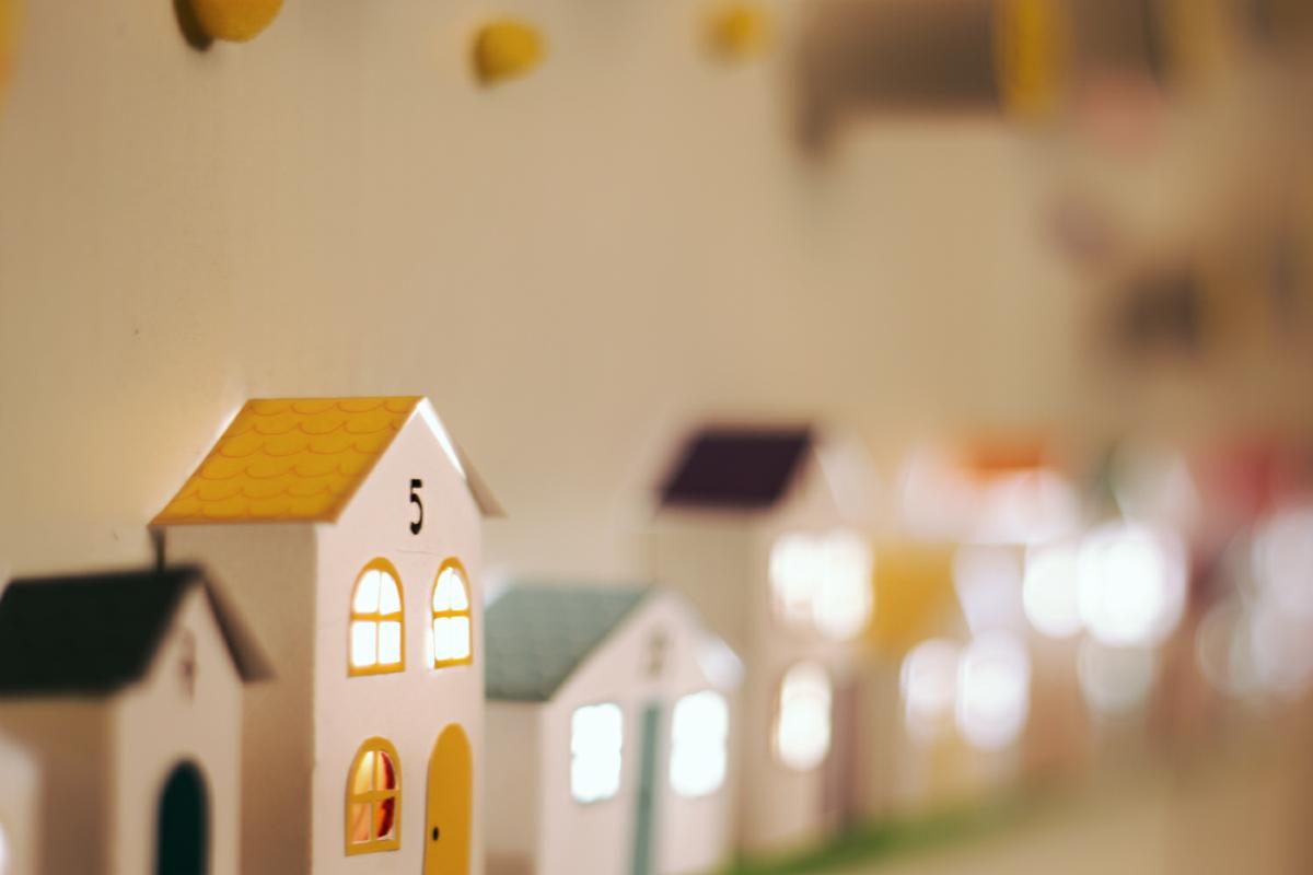 free download, casitas adviento by IamaMessBlog