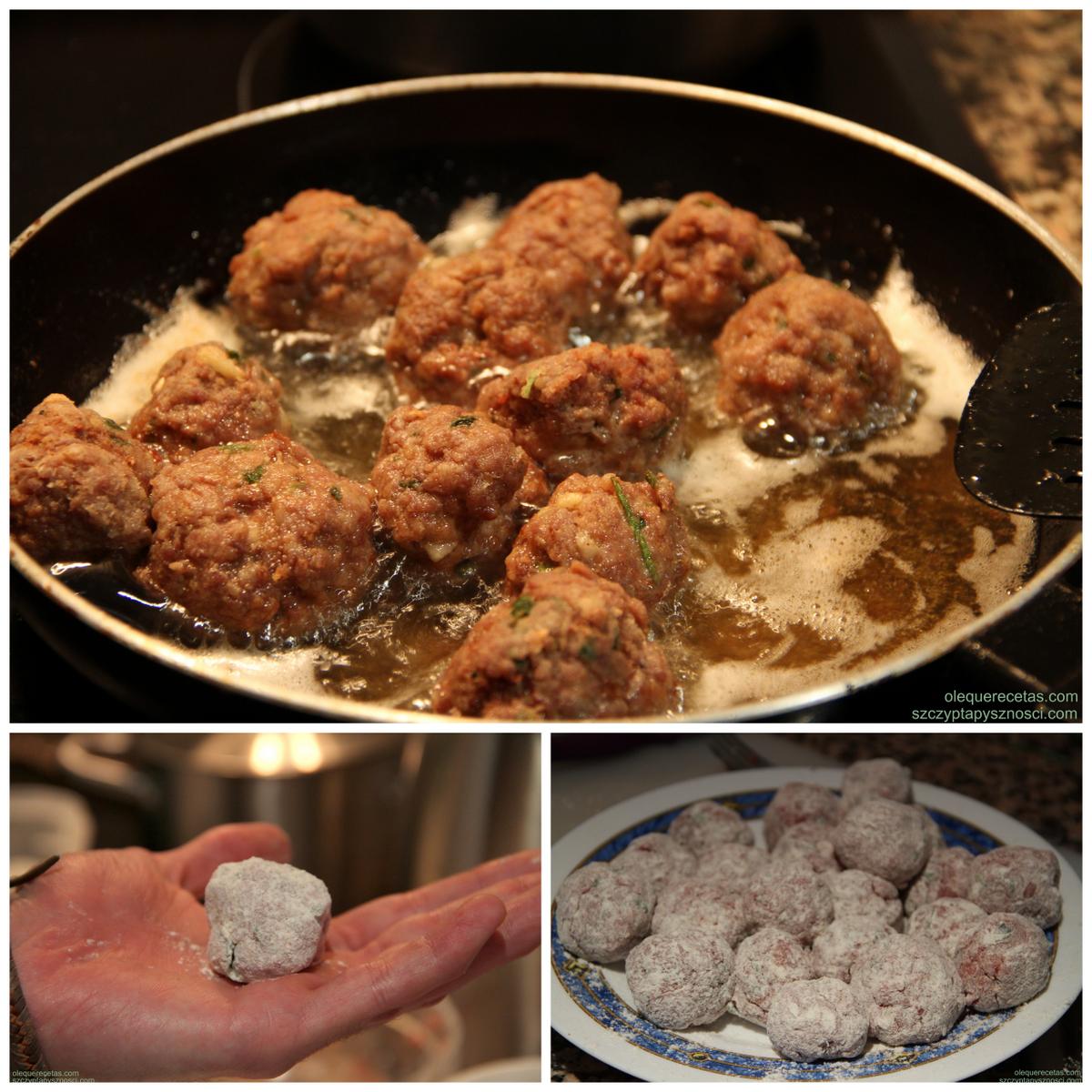 Albóndigas con salsa de tomate