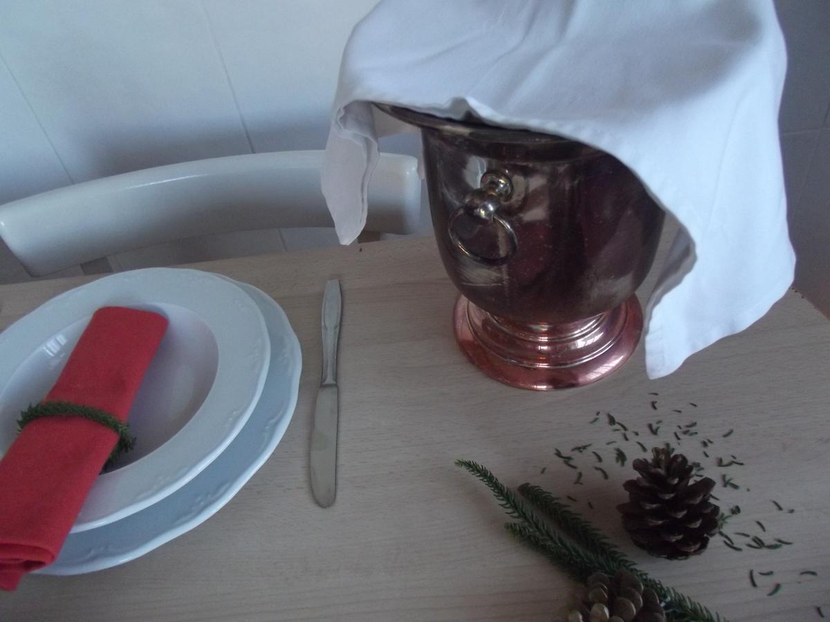 decoración de mesa informal 