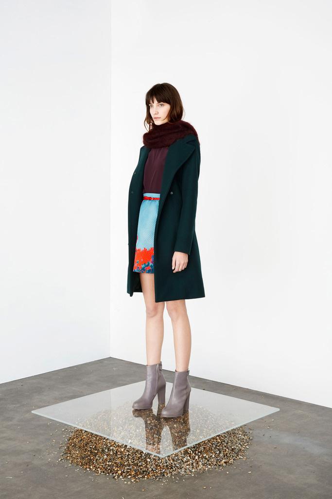 Vestidos y abrigos de lana