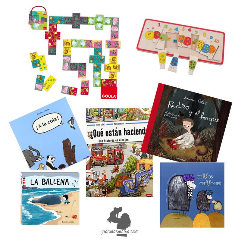 juegos educativos y libros para los 3 años
