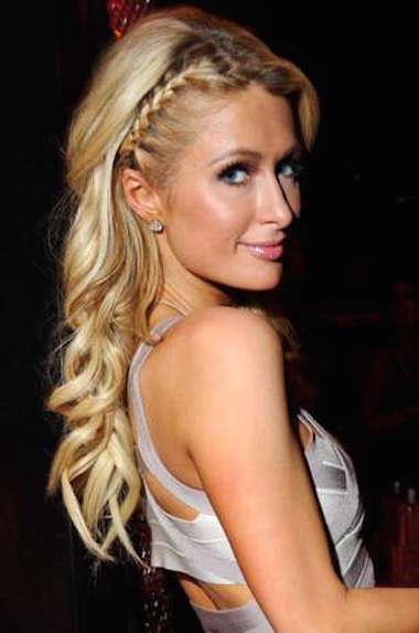 media cabeza en pelo largo