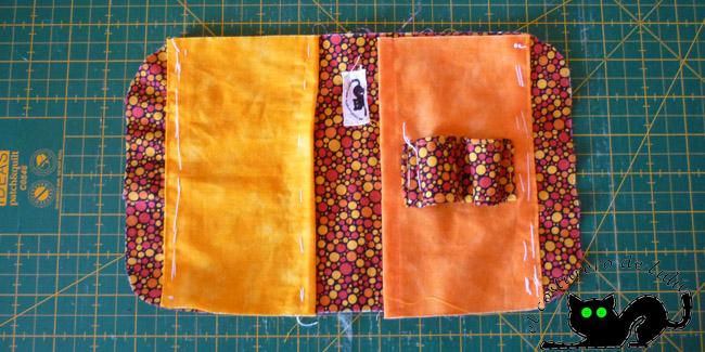 Cosemos los bolsillos a la tela interior