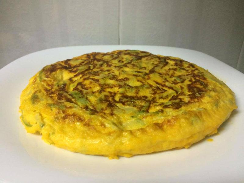 Tortilla de calabacín