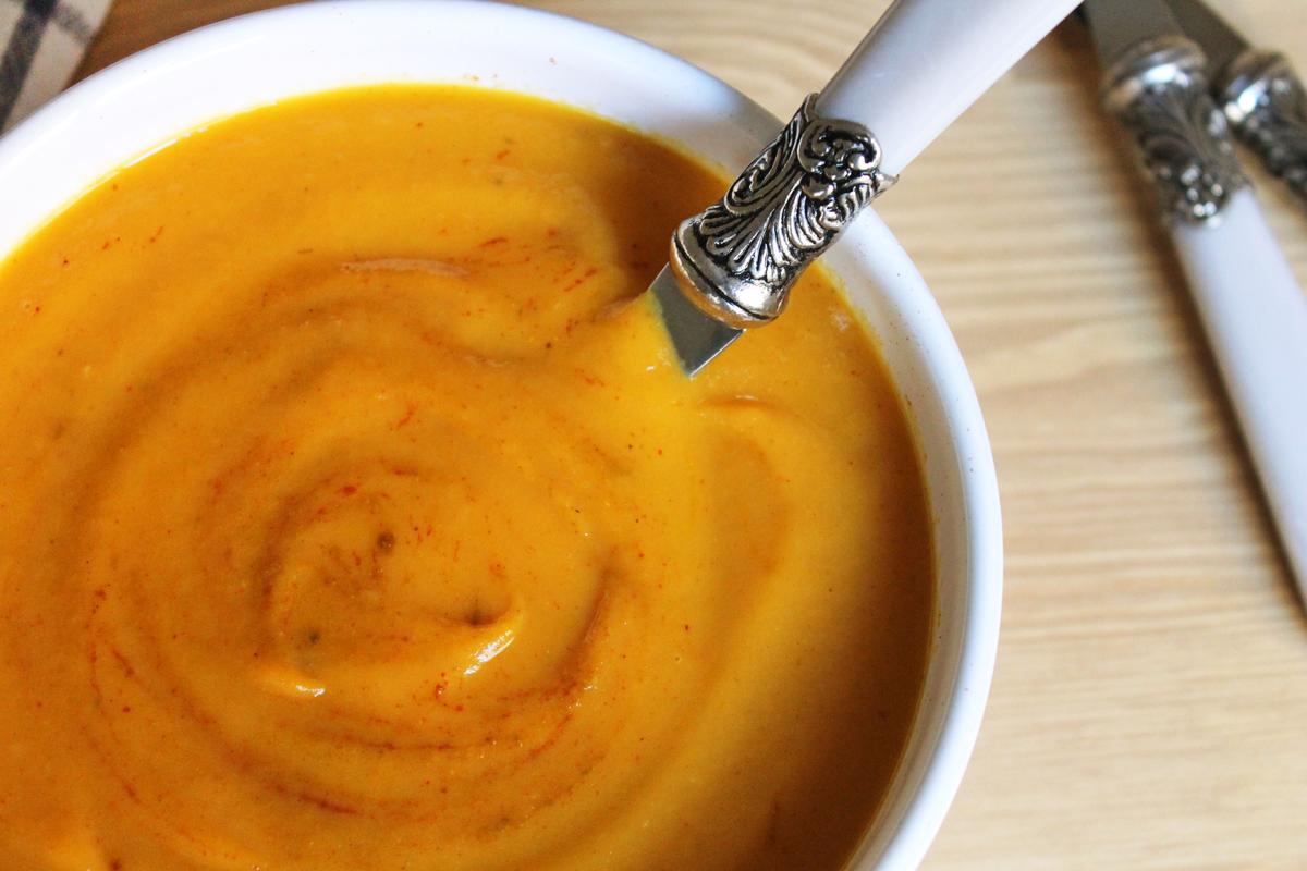RECETA CREMA DE ZANAHORIA CON CURRY PURE BLOG COOKING EXPERIENCES