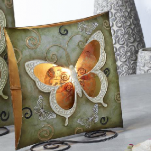 Lámpara mariposa verde Ambientes & Decoración