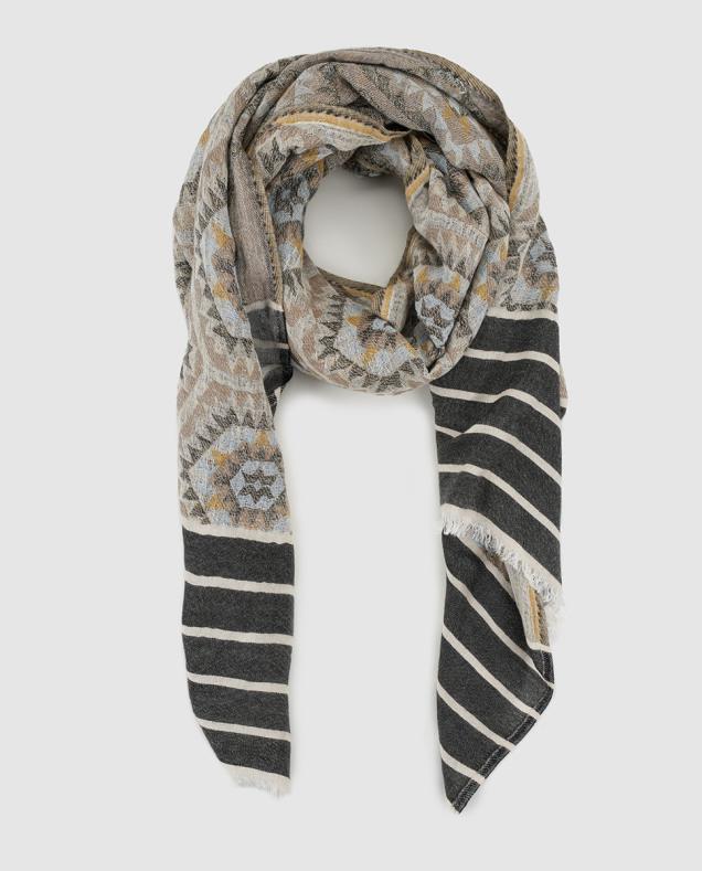 foulard mostaza www.decharcoencharco.com