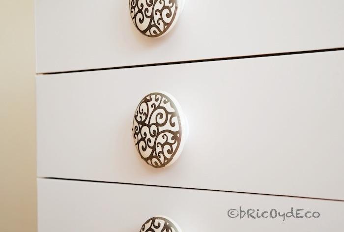 renovar pomos con vinilo autoadhesivo