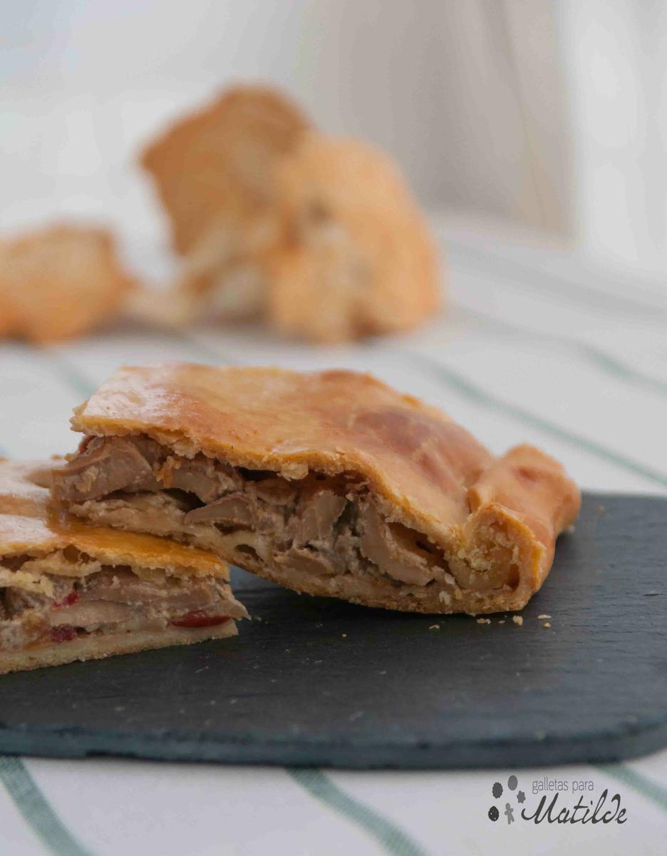 Empanada de setas, Hydnum repandum