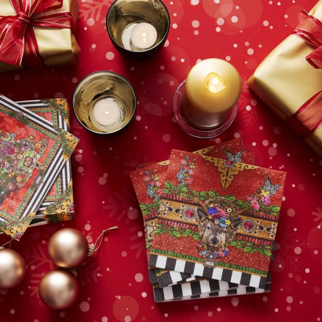 Melli Mello Weihnachtsservietten : Accesorios y decoración de Hertie