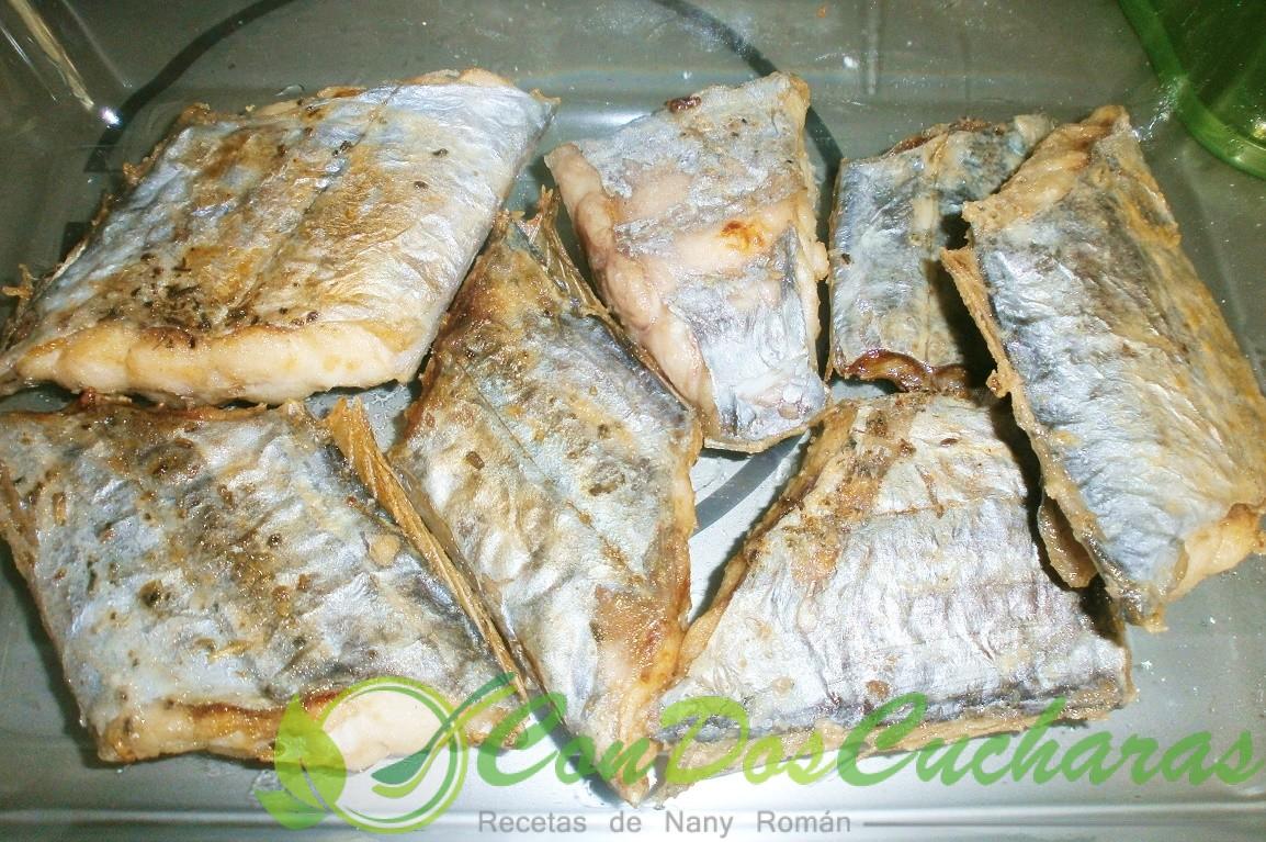 Pez sable en escabeche 