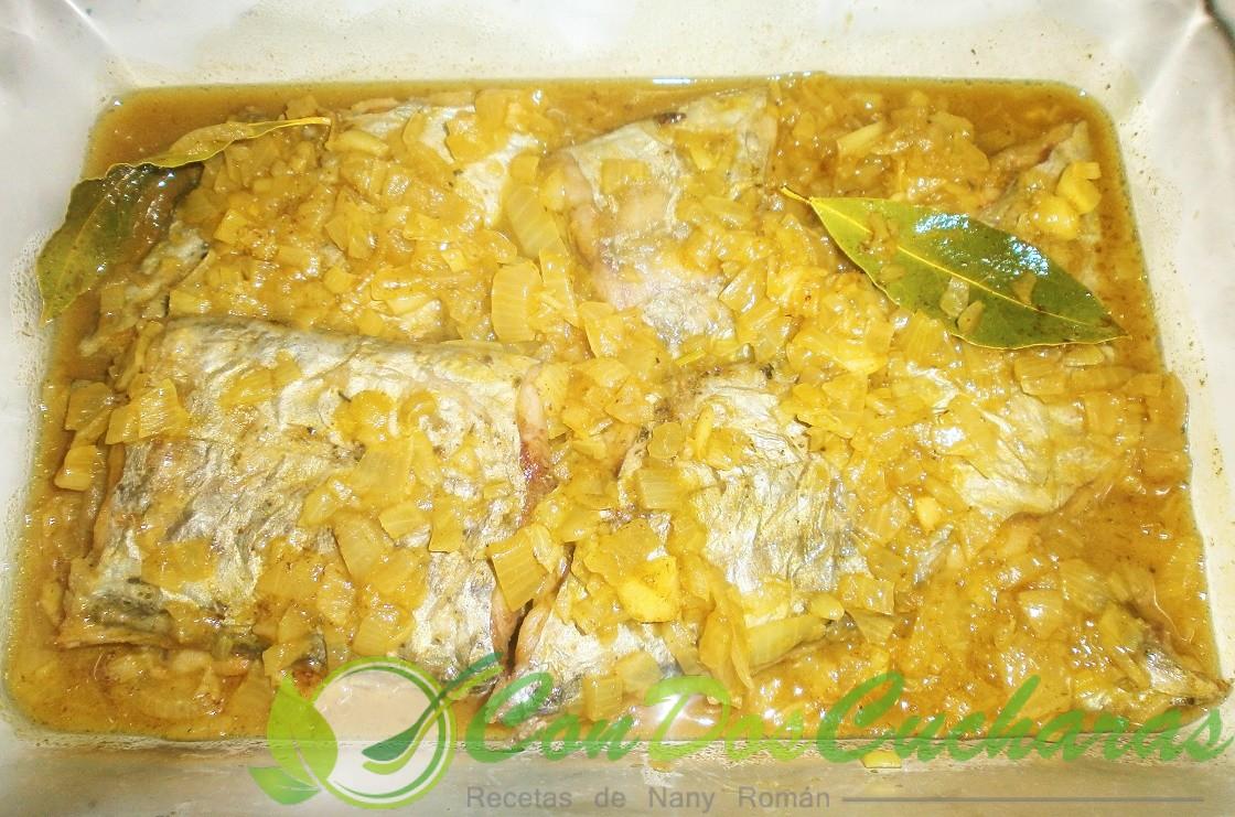 Pez sable en escabeche