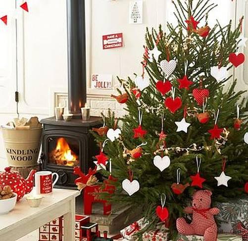 arbol navidad elemento fuego