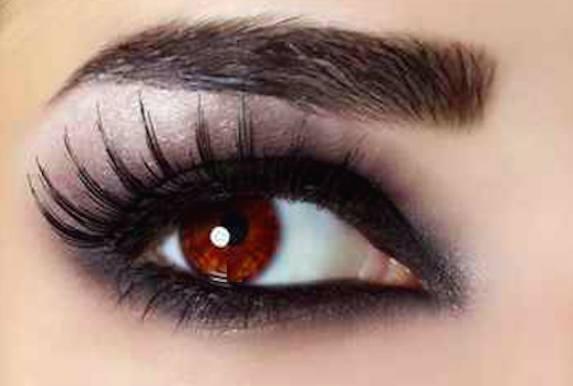 maquillaje ojos cafe