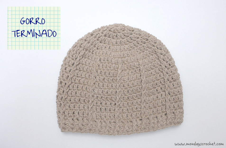 Gorro terminado