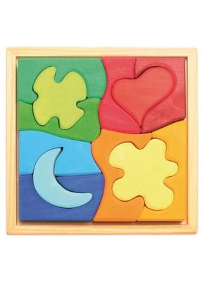 Puzzle formas naturaleza