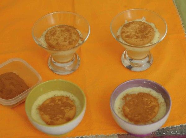 Natillas caseras en el microondas