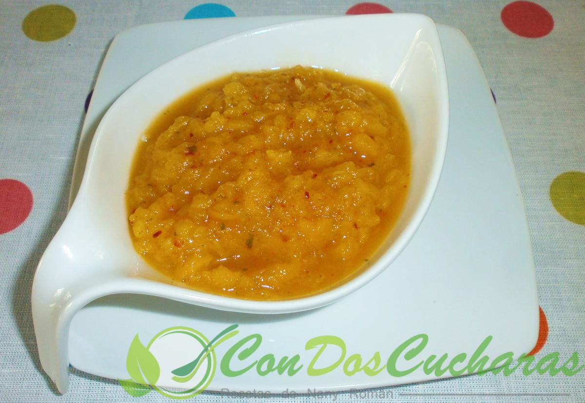 Salsa de papaya agridulce