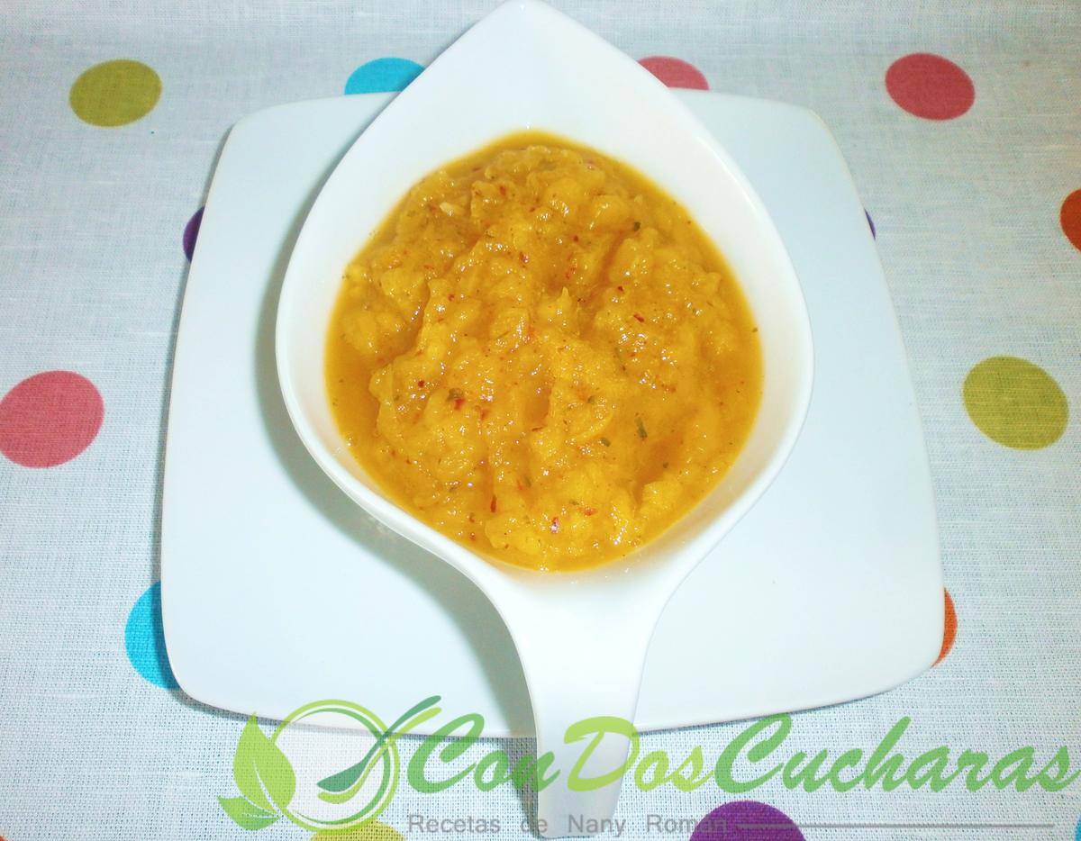 Salsa de papaya agridulce
