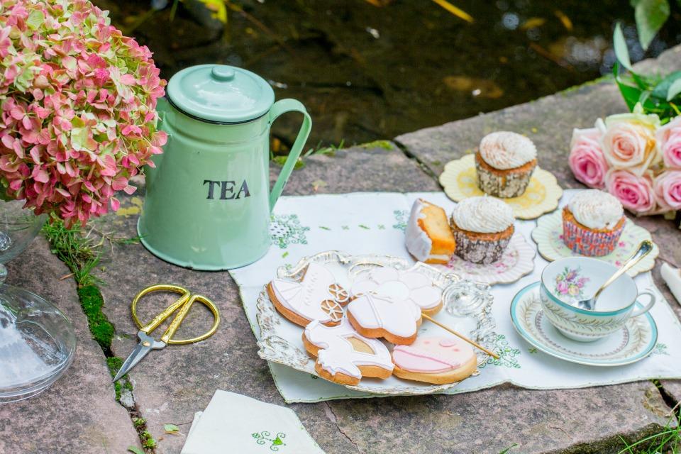 Una tea party muy navideña en All lovely party