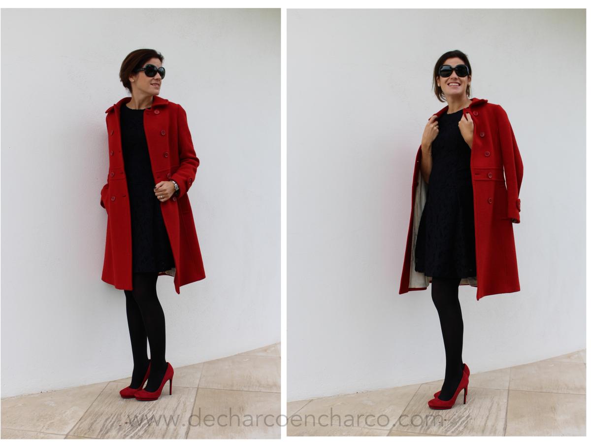 collage abrigo rojo www.decharcoencharco.com