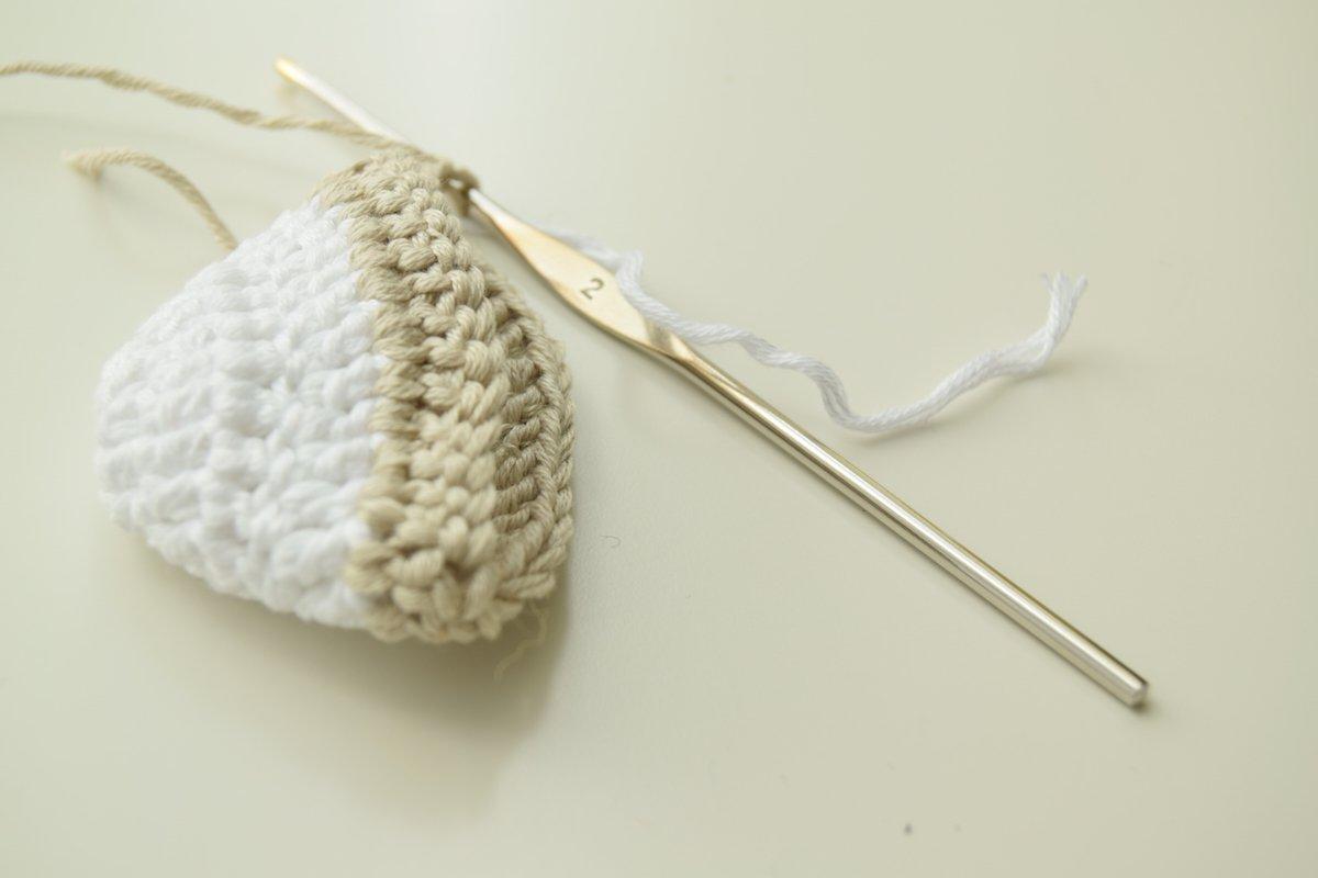 paso a paso calcetines de Navidad a ganchillo