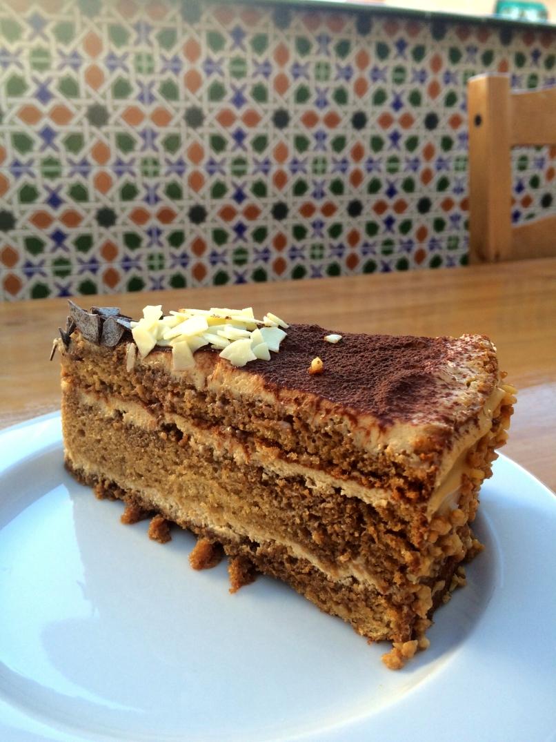 Trozo de tarta de mascarpone - El clan de los sin trigo