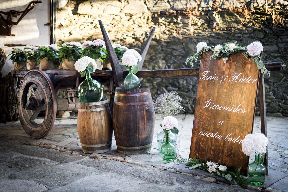 Decoración de una boda romántica en All Lovely Party