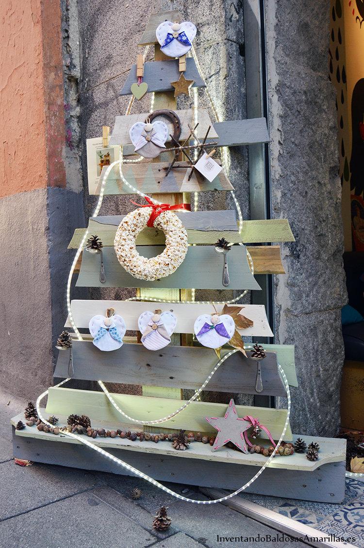 arbol navidad material reciclado 