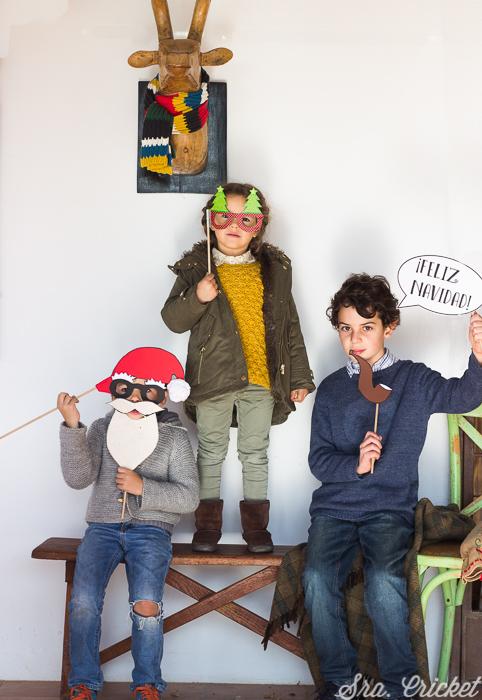 photocall navideño niños
