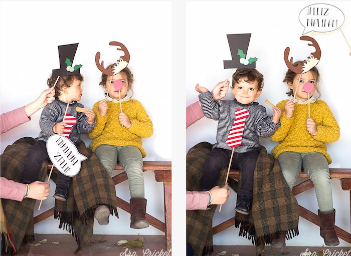 photocall niños navidad