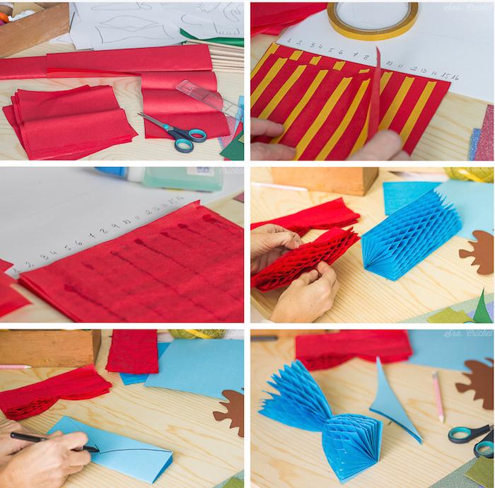 como hacer papel nido de abeja