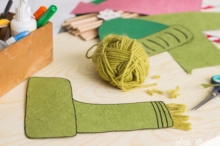 photocall navideno handmade