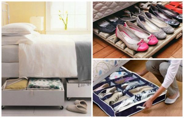 17 propuestas para organizar los zapatos en casa