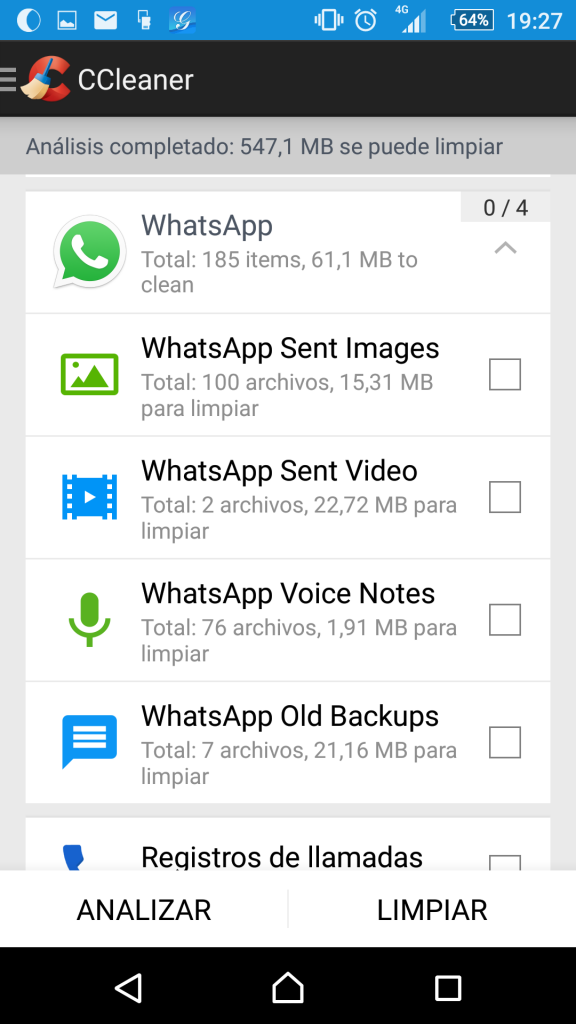 Aplicaciones para Android